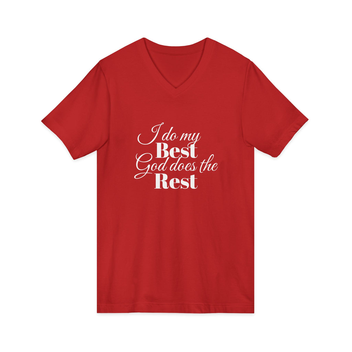 I Do Crew Purple Cross Wedding V-Neck Tee