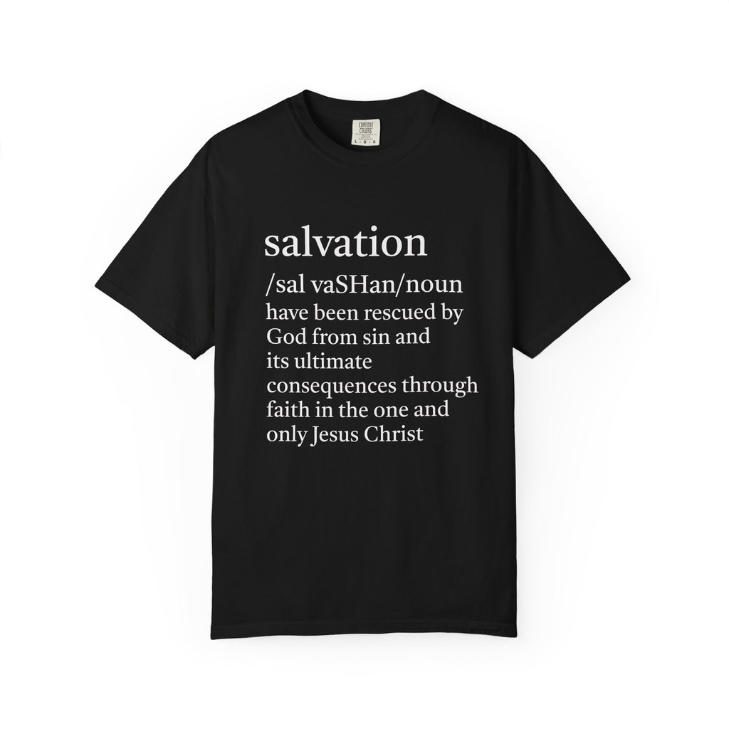 Salvation Definition T-Shirt — "Have You Accepted God’s Free Gift?" Christian Faith Tee
