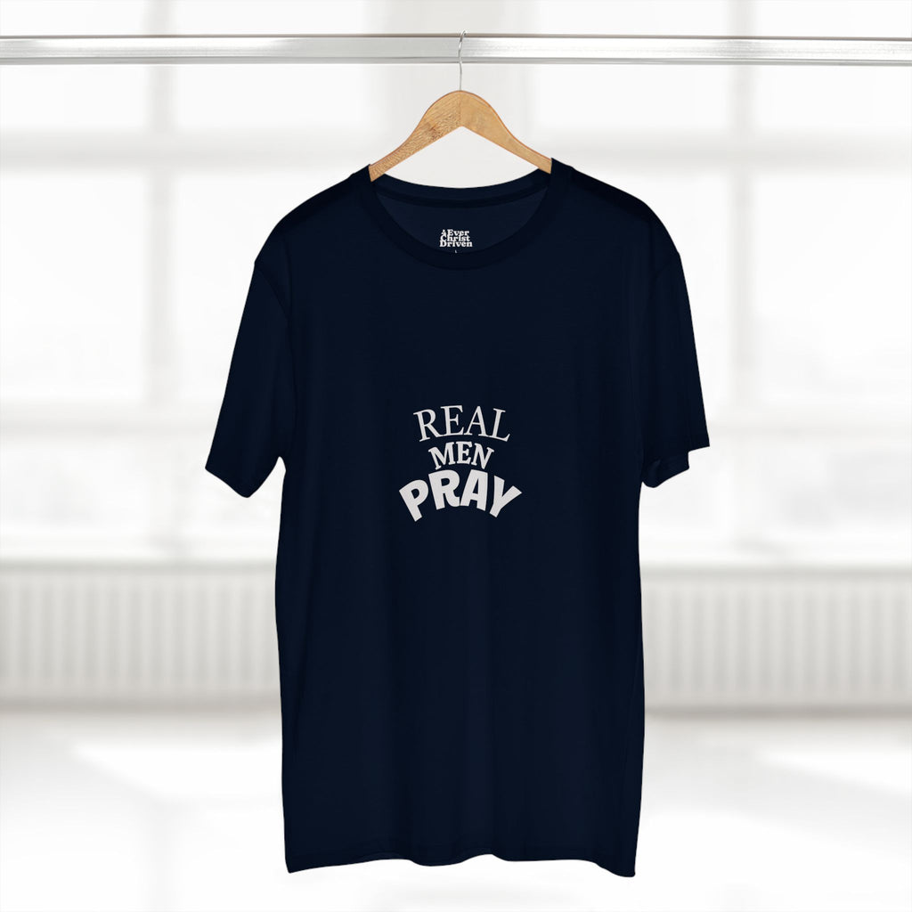 Real Men Pray Faith-Based Christian T-Shirt