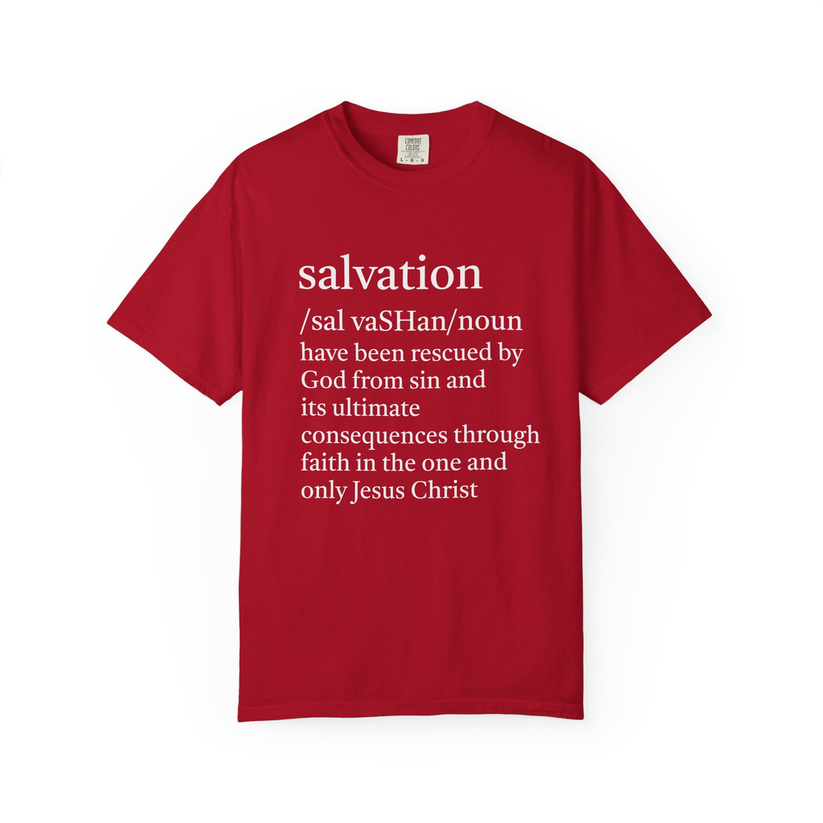 Salvation Definition T-Shirt — "Have You Accepted God’s Free Gift?" Christian Faith Tee