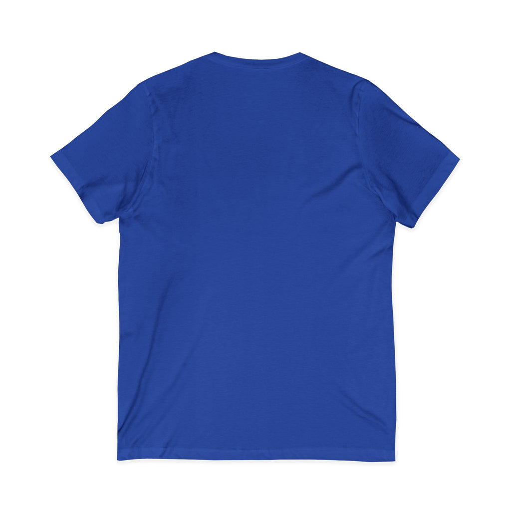 I Do Crew Purple Cross Wedding V-Neck Tee