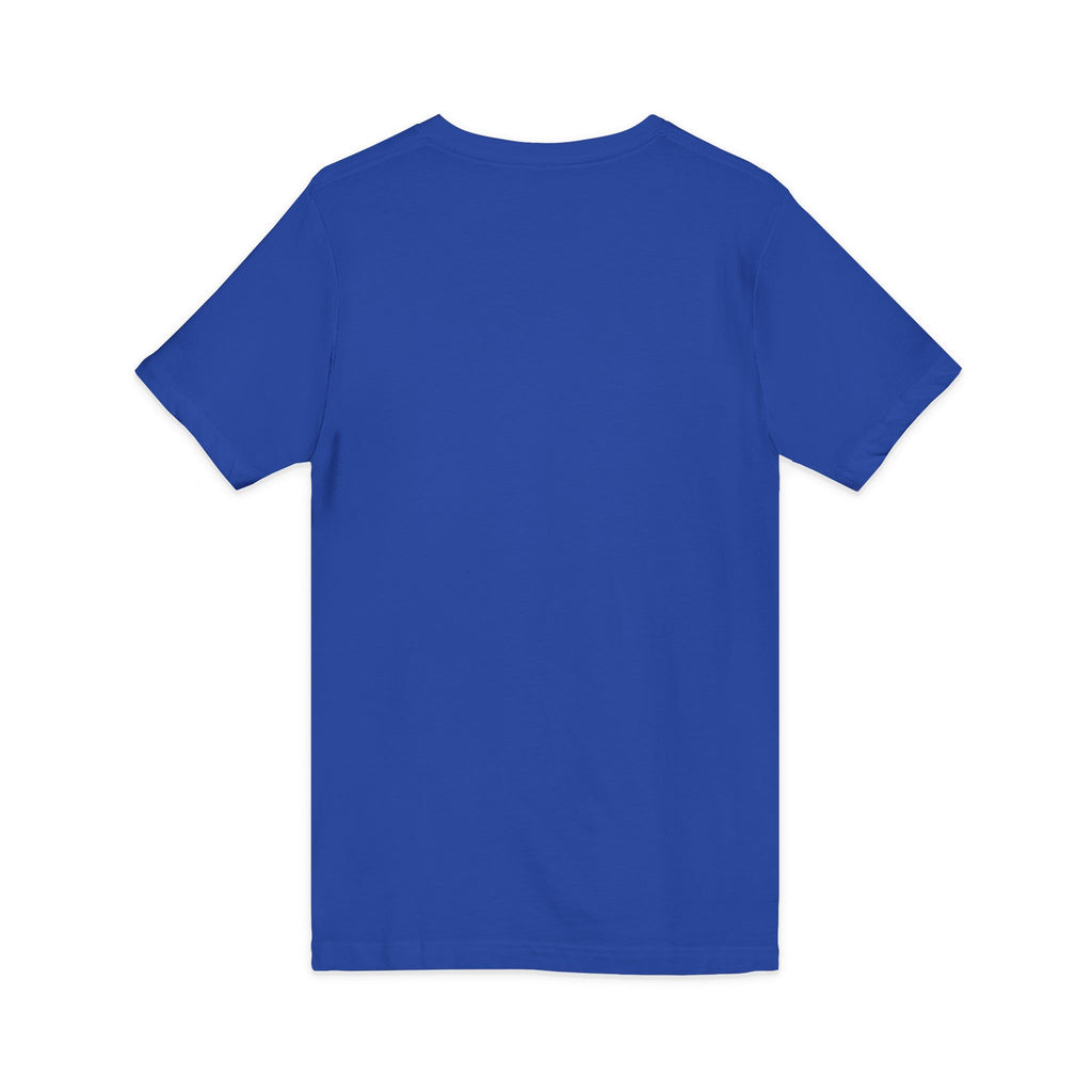 I Do Crew Purple Cross Wedding V-Neck Tee