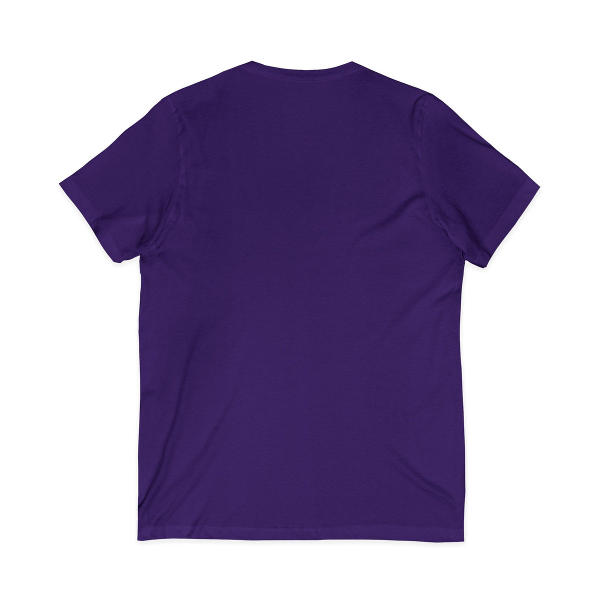 I Do Crew Purple Cross Wedding V-Neck Tee