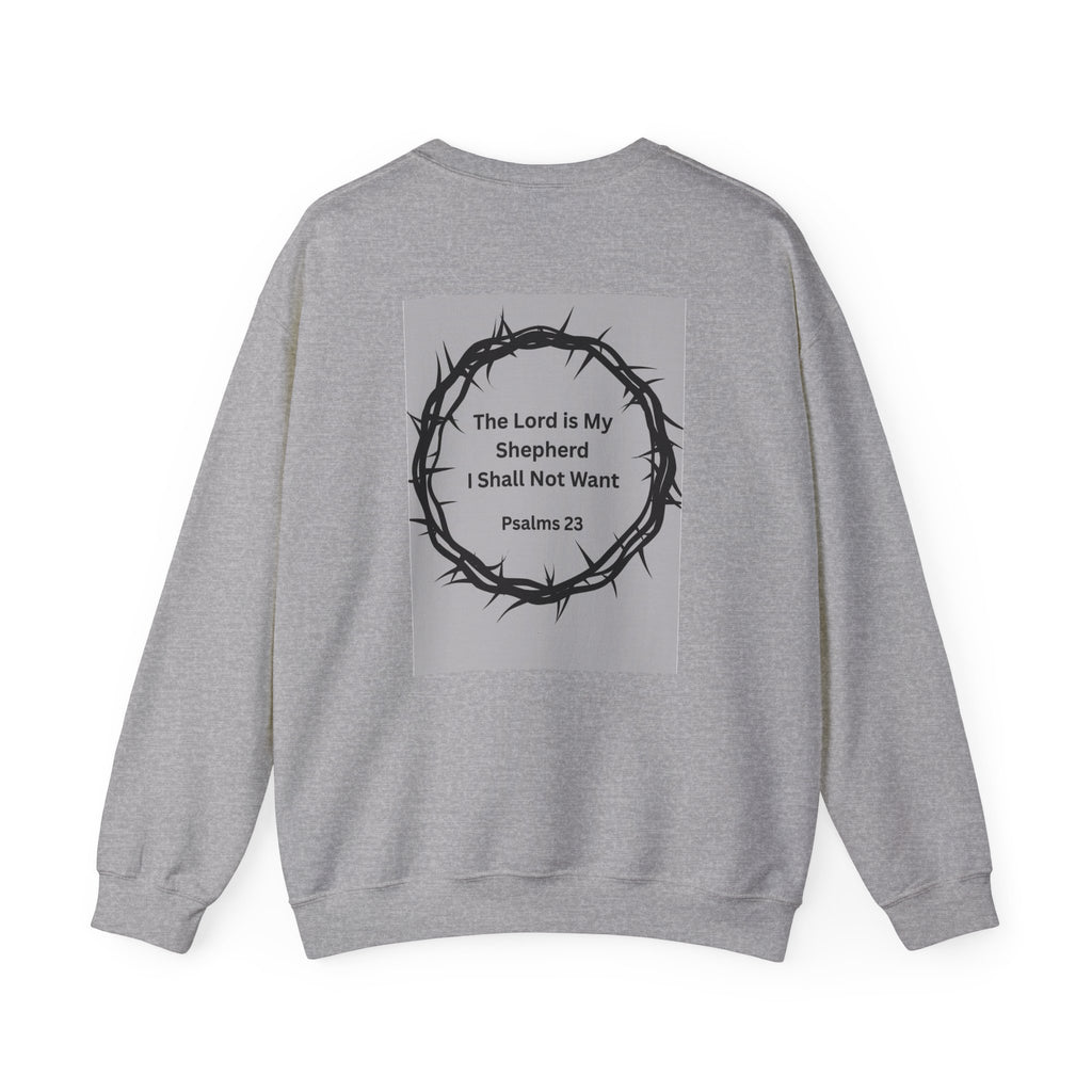 Christ Gang Psalm 23 Christian Crewneck Sweatshirt
