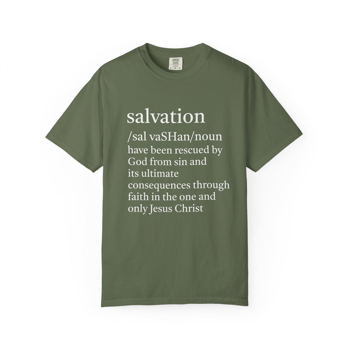 Salvation Definition T-Shirt — "Have You Accepted God’s Free Gift?" Christian Faith Tee