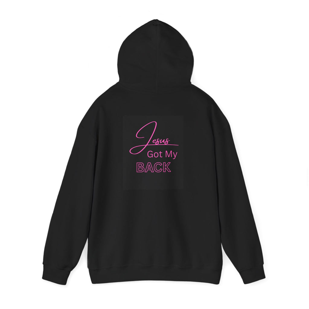 Christian Hoodie — "I Got My Swag From Jesus" Pink Graphic Hooded Sweatshirt