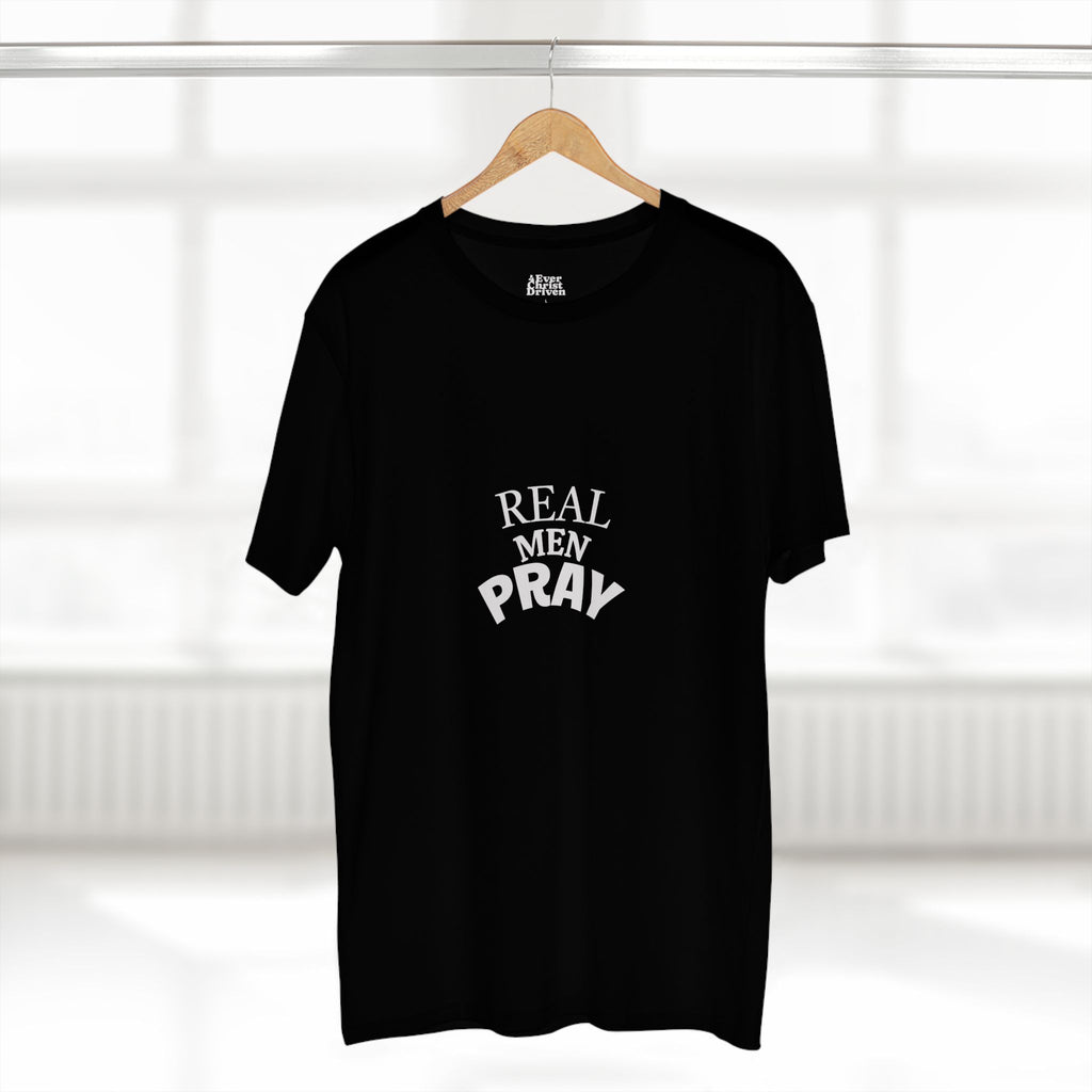 Real Men Pray Faith-Based Christian T-Shirt