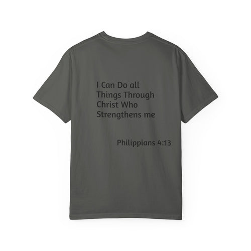 Christ Driven T-Shirt — Christian Faith Graphic Tee (Philippians 4:13)