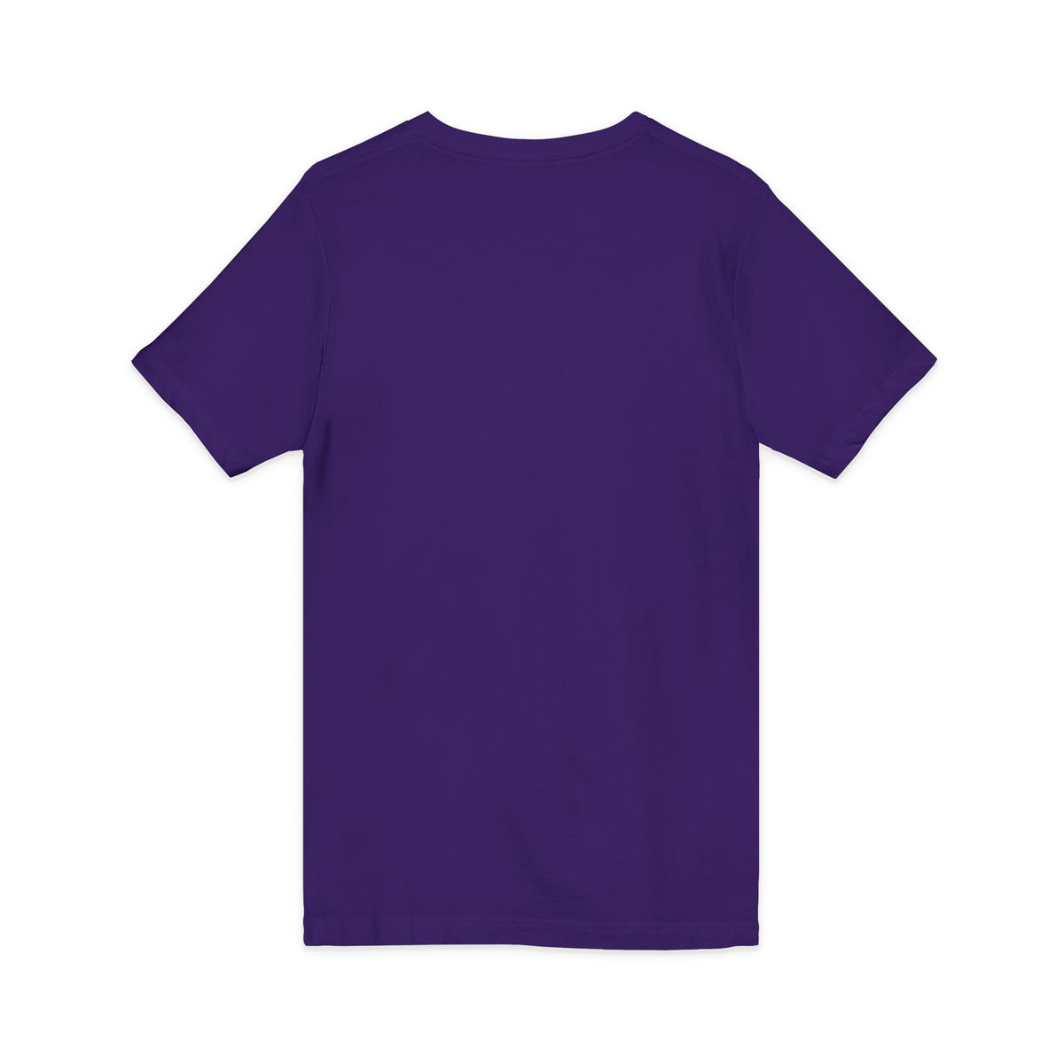 I Do Crew Purple Cross Wedding V-Neck Tee