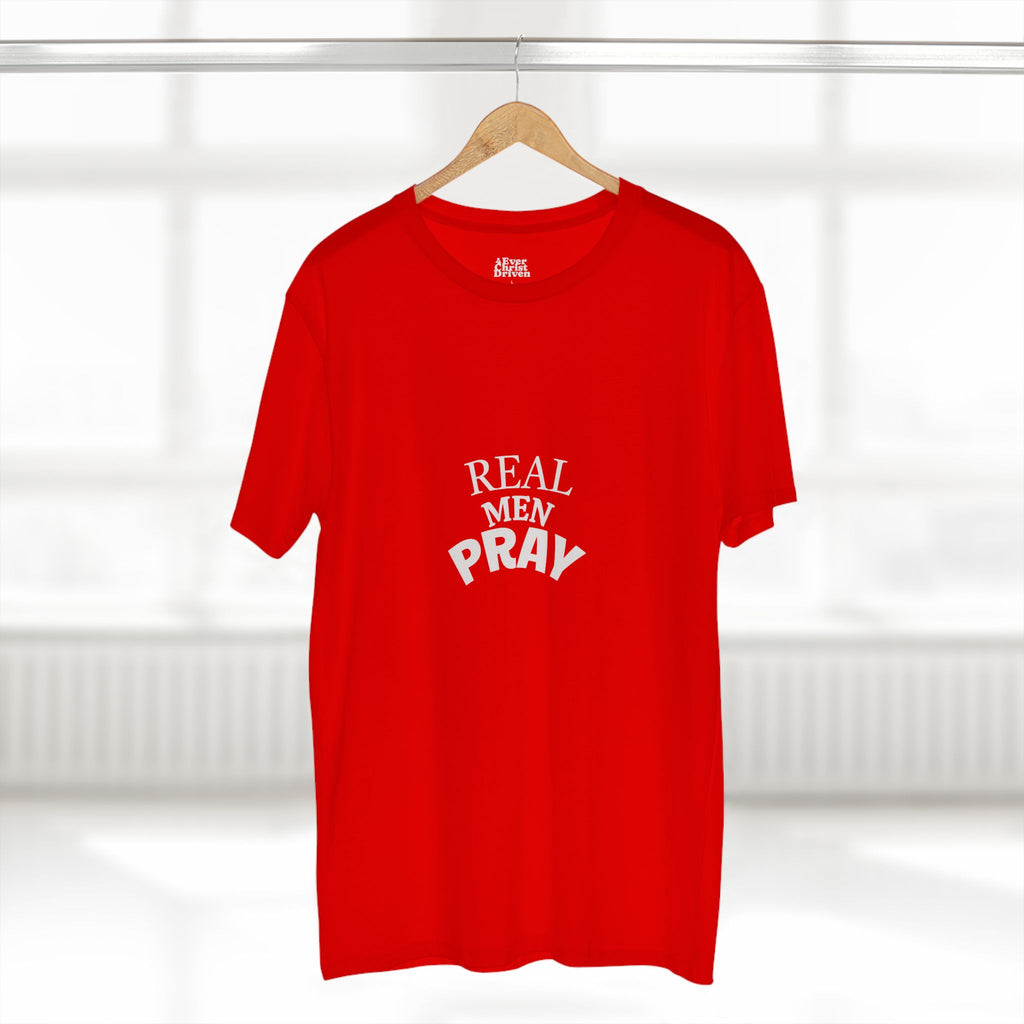 Real Men Pray Faith-Based Christian T-Shirt