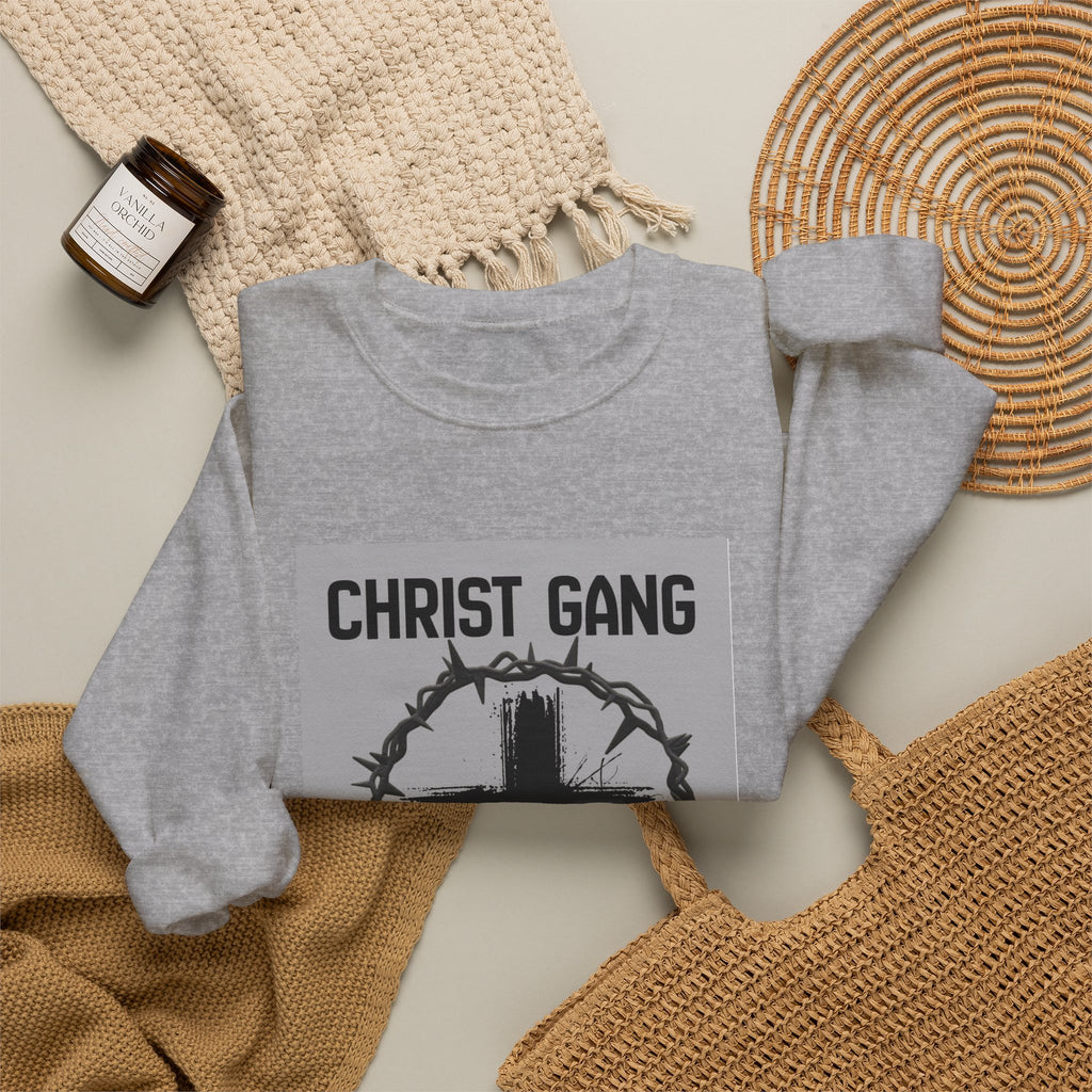 Christ Gang Psalm 23 Christian Crewneck Sweatshirt