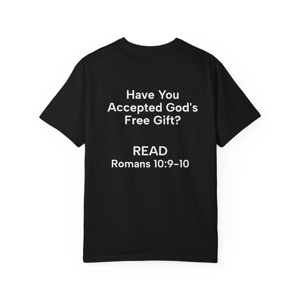 Salvation Definition T-Shirt — "Have You Accepted God’s Free Gift?" Christian Faith Tee