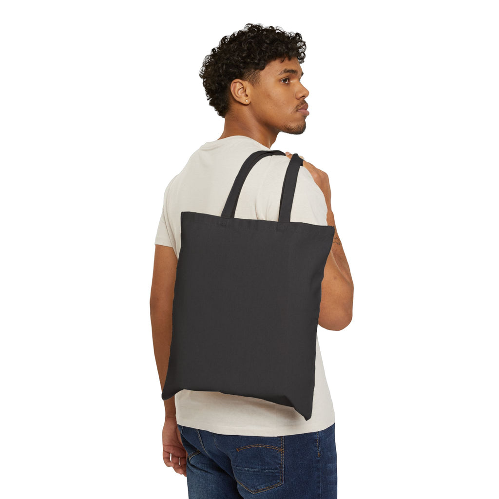 Jesus Cross Canvas Tote Bag – Faith-Based Grocery & Church Book Carrier