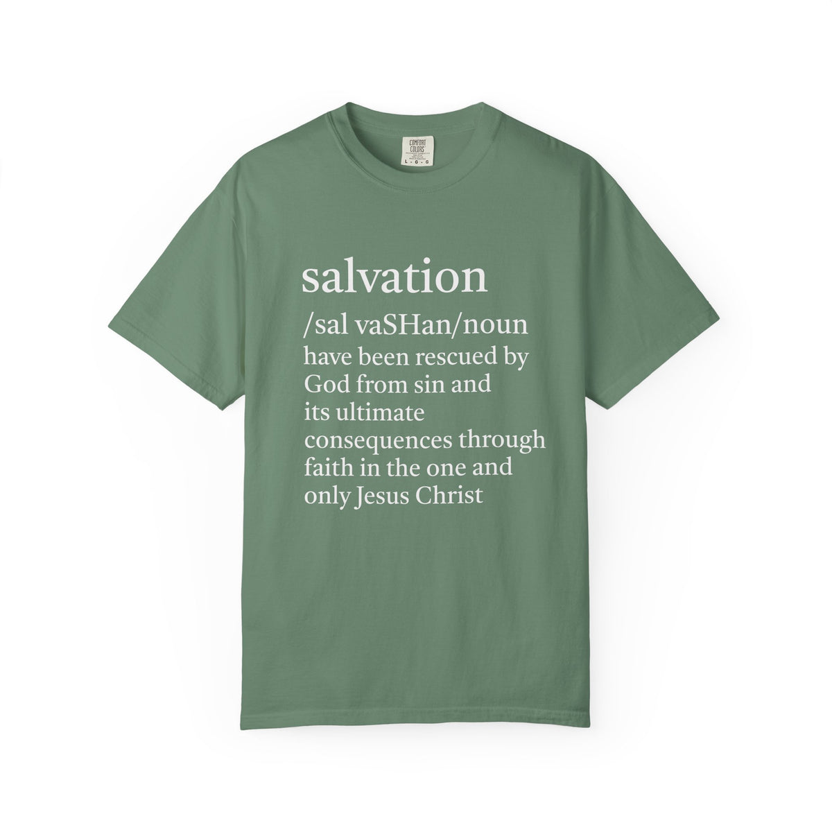 Salvation Definition T-Shirt — "Have You Accepted God’s Free Gift?" Christian Faith Tee