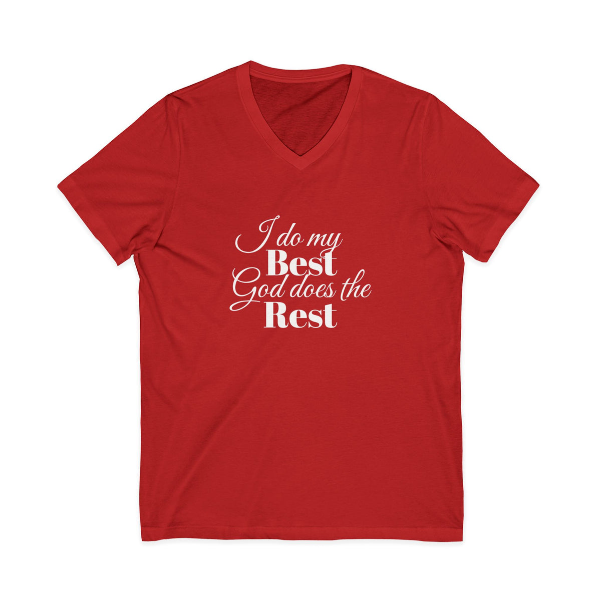 I Do Crew Purple Cross Wedding V-Neck Tee