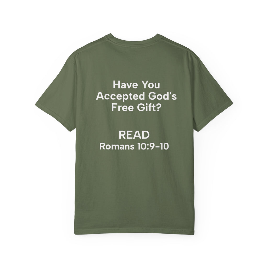 Salvation Definition T-Shirt — "Have You Accepted God’s Free Gift?" Christian Faith Tee