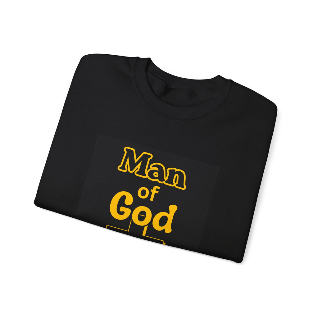 Man of God Christian Cross Sweatshirt