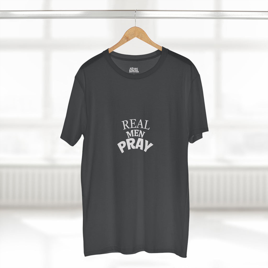 Real Men Pray Faith-Based Christian T-Shirt