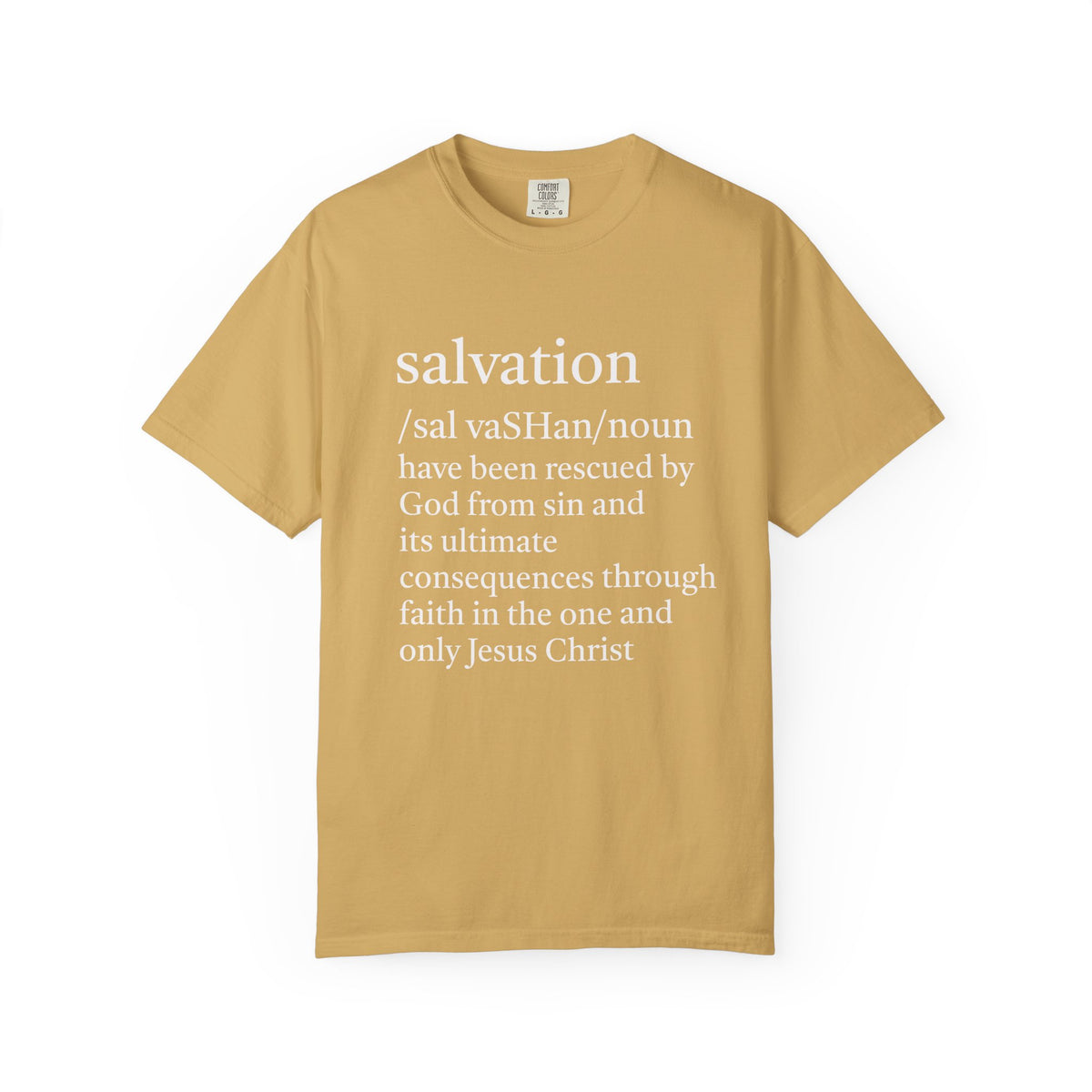 Salvation Definition T-Shirt — "Have You Accepted God’s Free Gift?" Christian Faith Tee