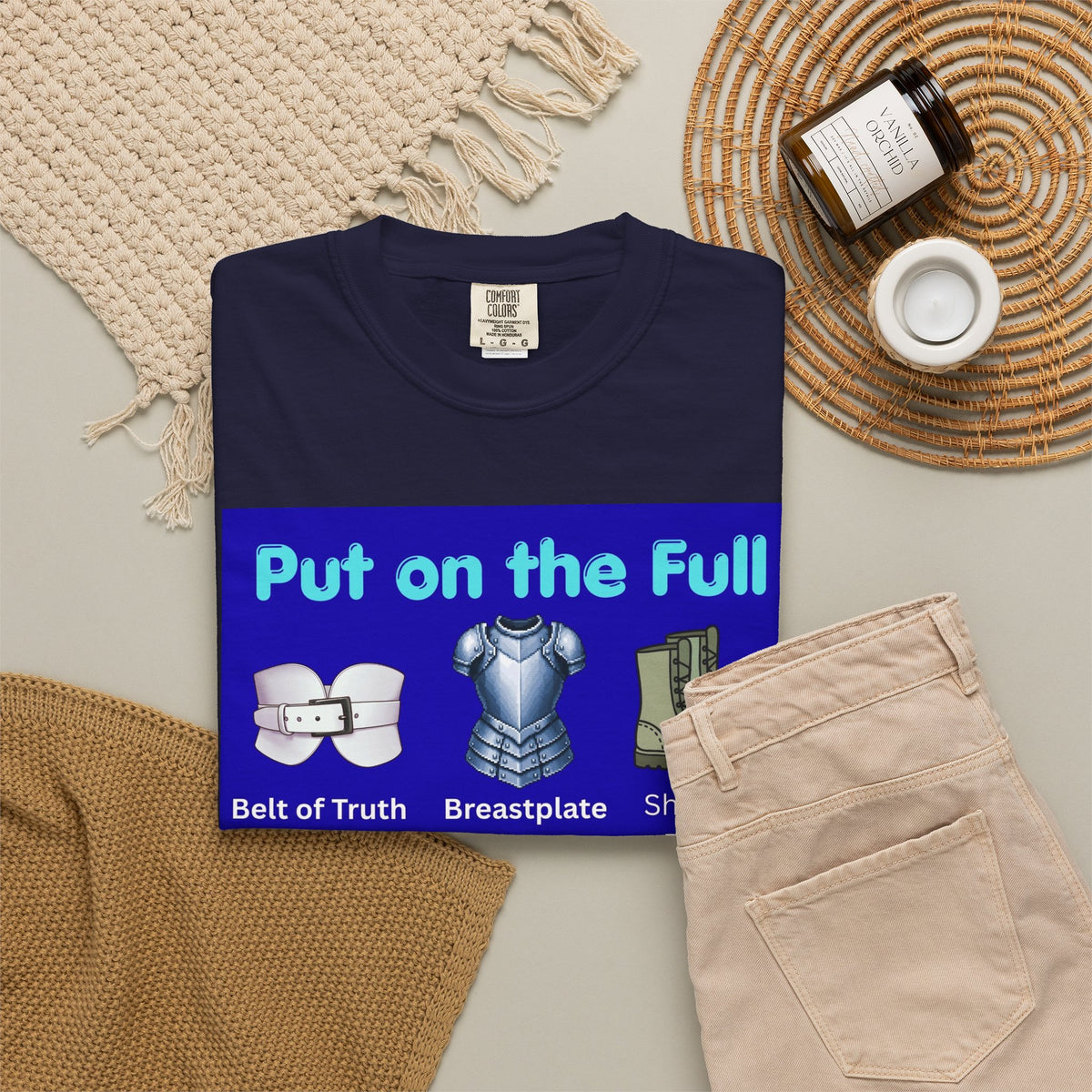 Armor of God T-Shirt — Ephesians 6:14-17 Christian Faith Tee