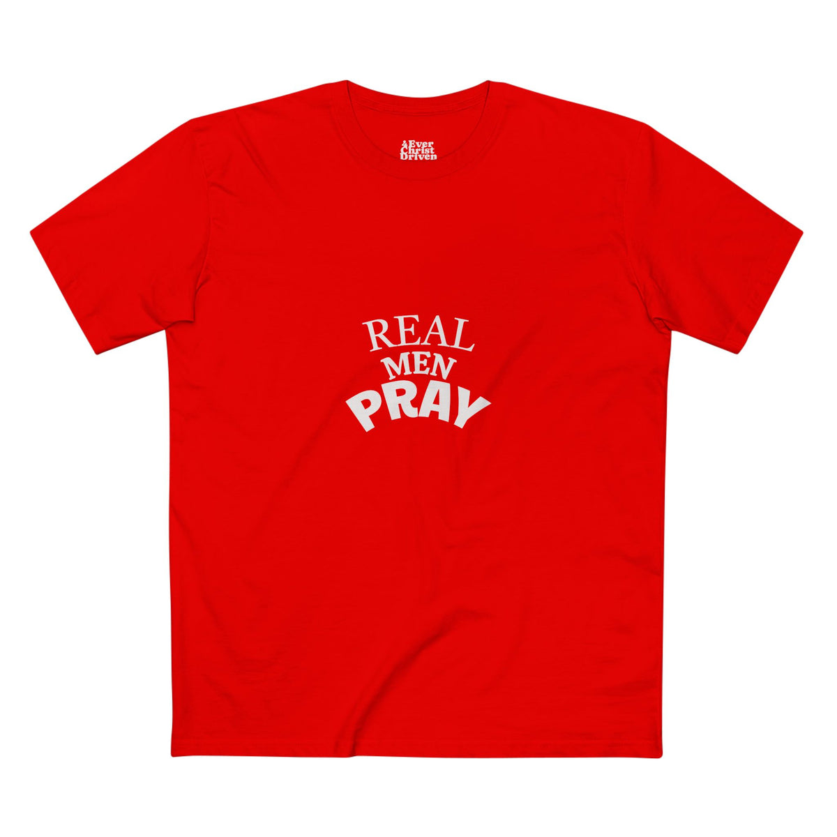 Real Men Pray Faith-Based Christian T-Shirt