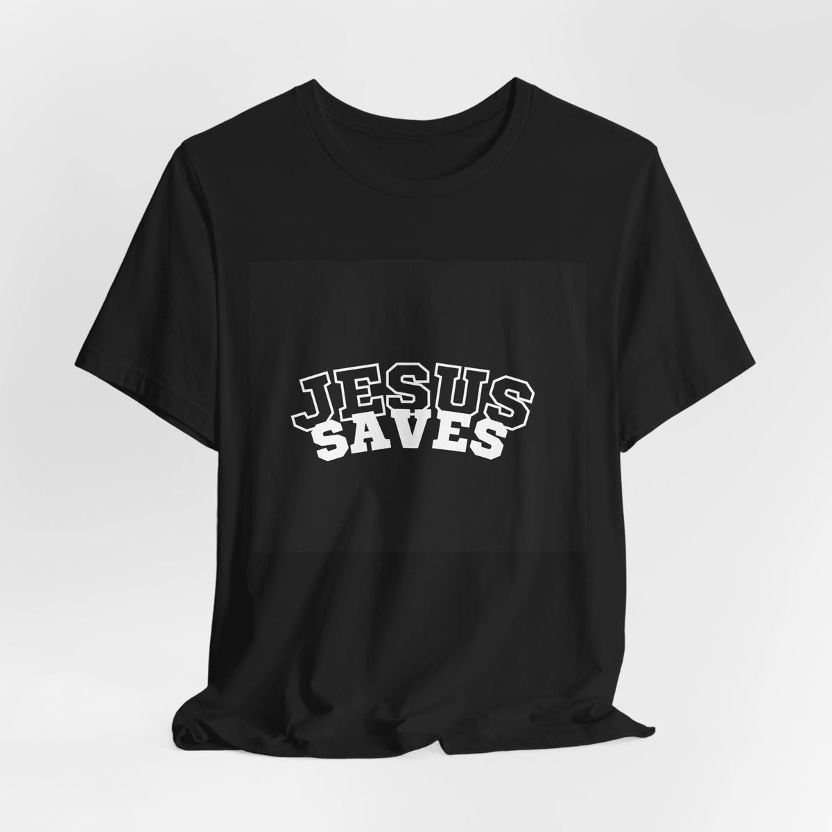 Jesus Saves T-Shirt — Bold Faith Graphic Tee