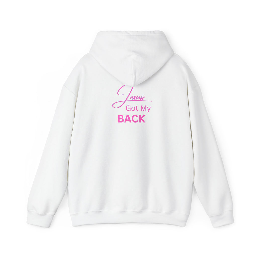Christian Hoodie — "I Got My Swag From Jesus" Pink Graphic Hooded Sweatshirt