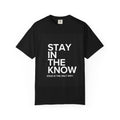 Christian T-Shirt — "Stay in the Know" & "Got Wisdom?" Inspirational Faith Tee