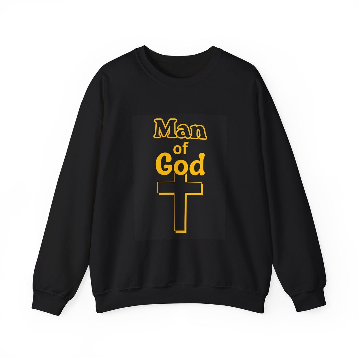 Man of God Christian Cross Sweatshirt