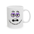 Coffee Mug — "I Need Jesus Not Coffee" Tired Face Ceramic Mug (11oz/15oz)