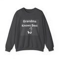 Grandma Knows Best Prayer Sweatshirt — Christian Grandma Gift, Philippians 4:13 Crewneck